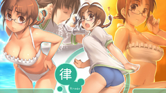 Panties ecchi bra glasses