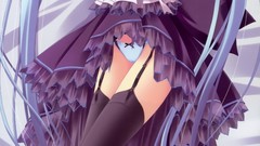 Panties maids blue hair