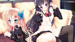 Panties maids green eyes