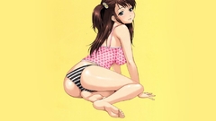 Panties striped lingerie Simple