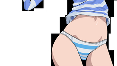 Panties transparent anime girls