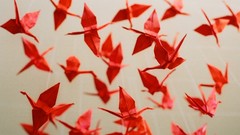 Paper Cranes origami papercraft