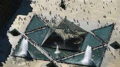 Paris architecture Louvre museum