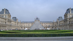 Paris architecture Museum Louvre