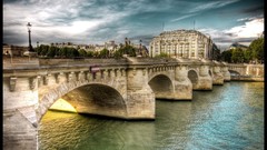 Paris Bridges HDR Photography