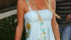 Paris hilton yellow bonnet