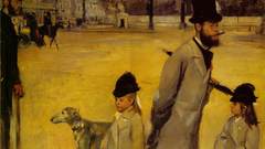 Paris paintings Dogs Edgar