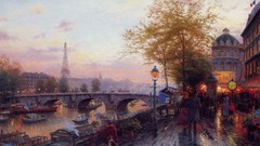 Paris paintings watches artwork allée