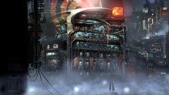 Paris Remember Me cityscapes artwork futuristic