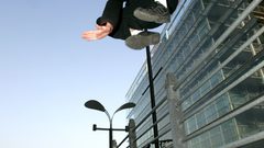 Parkour lehtikuva vesa moilanen