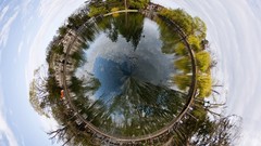 Parks skyscapes panorama circle