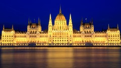 Parliament buildings budapest hungary Duna