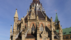 Parliament Library high ottawa Resolution exterio
