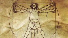 Parody Vitruvian Man