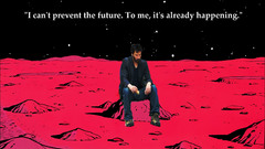 Parody Watchmen Keanu Reeves Dr. Manhattan Sad Keanu