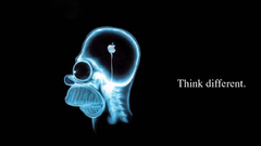 Parody Xray slogan think