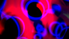 Particles blue dark red psychedelic Flux multicolor outer space 