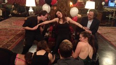 Party brunettes Princess Donna