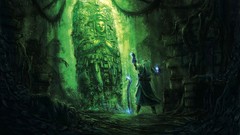 Pathfinder Wizards fantasy art aztec