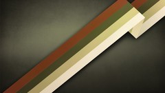 Patterns retro Ribbons stripes minimalistic 70's