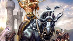 PC Class pc games RPG barbarian mage sacred boobs video games 