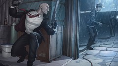 Pc games agent 47 hitman absolution artwork video games fantasy 