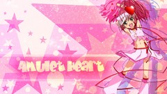 Peach pink hair yellow eyes hinamori amu Shugo Chara!