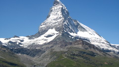 Peak matternhorn nature