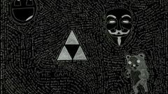 Pedobear triforce Guy Fawkes