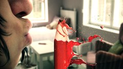 Pencils Blow colors digital art blackhead