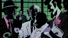 Penguins two-face Batman Catwoman