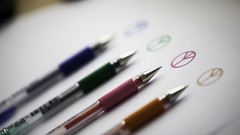 Pens peace peace sign