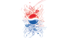 Pepsi advertisement artwork