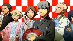 Persona 4 shirogane naoto narukami yuu tatsumi kanji Persona 