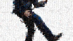Photomosaic doctor House Art