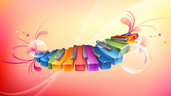 Piano spectrum keys