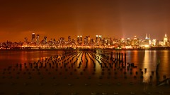 Piers cities new york city hudson river city skyline