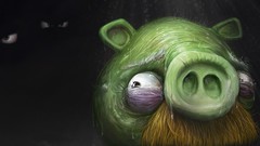 Pigs angry birds real life