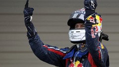 Pilot Sebastian Vettel formula one