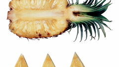 Pineapples fruits food