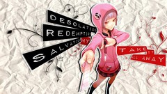 Pink Anime salvation Razor anime girls ayakura juu soft shading