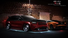 Pink cars tuning wheels