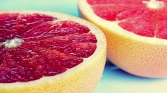 Pink fruits grapefruits