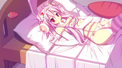 Pink hair animal ears