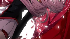 Pink hair long hair anime girls Revolutionary Girl Utena utena