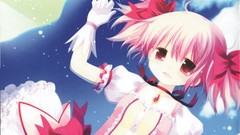 Pink hair mahou shoujo