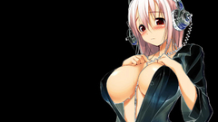 Pink hair nitroplus super