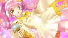 Pink hair yellow eyes hinamori amu Shugo Chara!