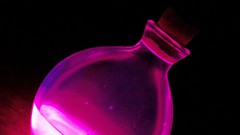 Pink hope glowing jars