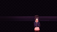 Pink purple chess Hearts anime girls katawa shoujo Ikezawa 